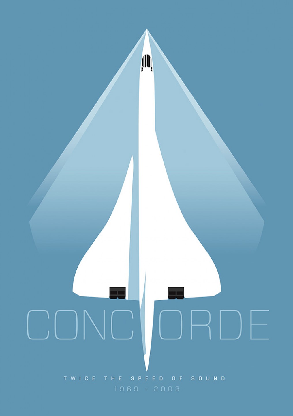 Concorde Blue Print