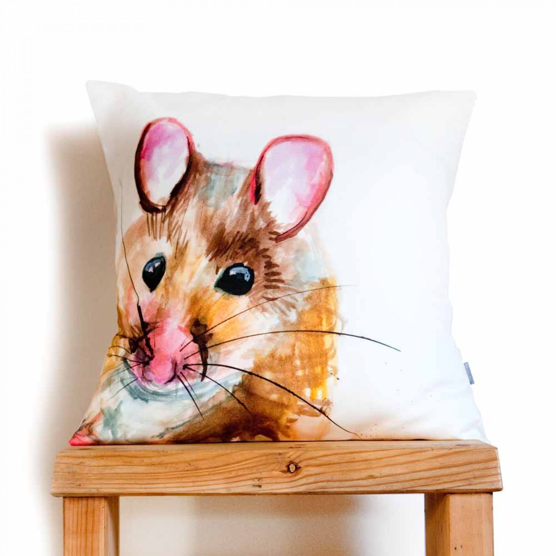 Inky Mouse Cushion