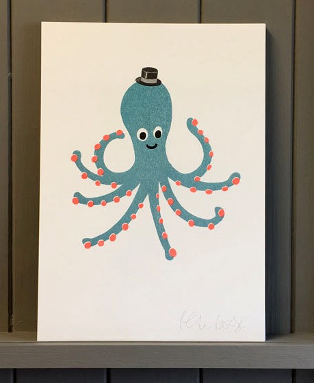 zobey the teal octopus