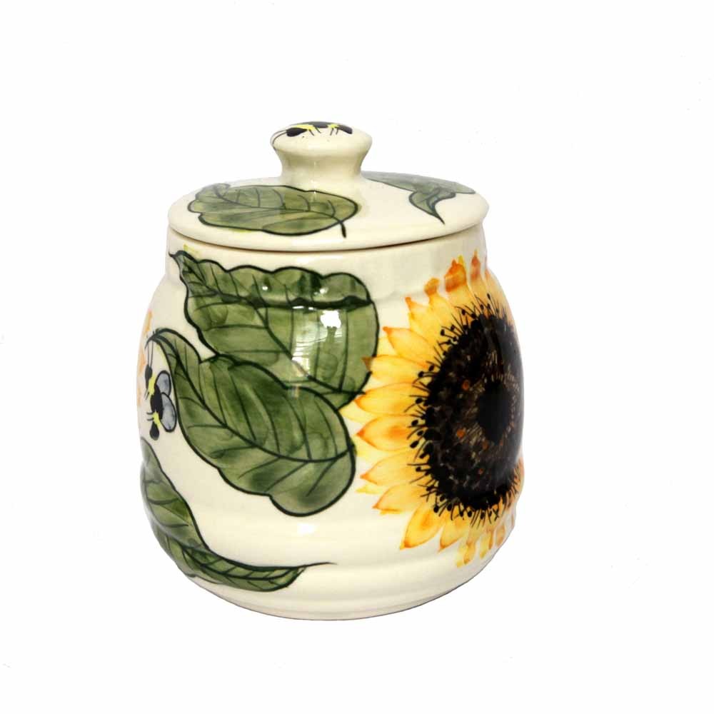 Sunflower Small Honey Pot