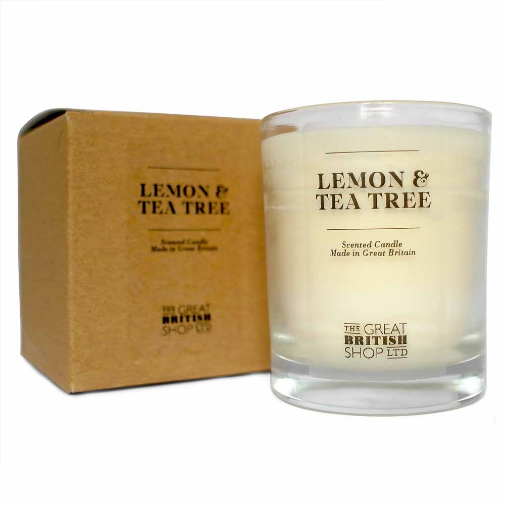 Lemon & Tea Tree Scented Candle