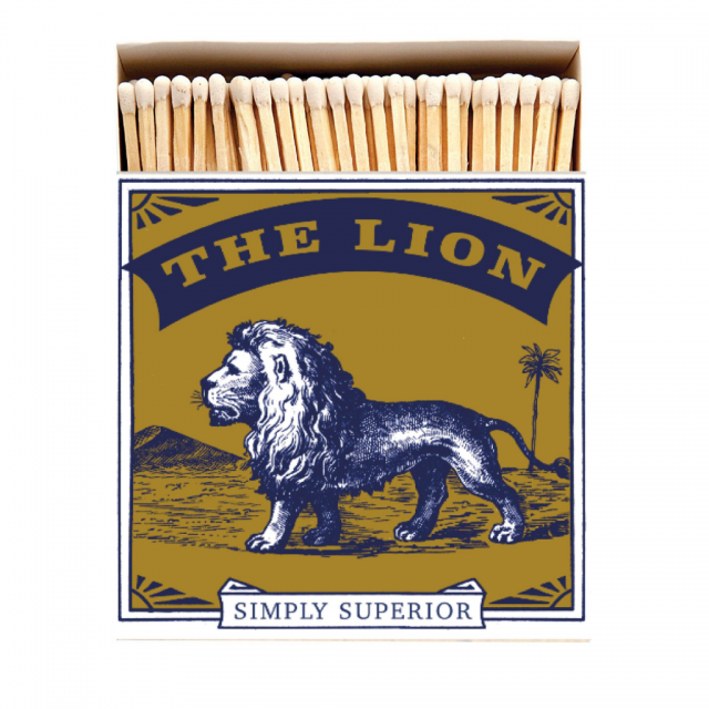 Gold Lion Luxury Matches